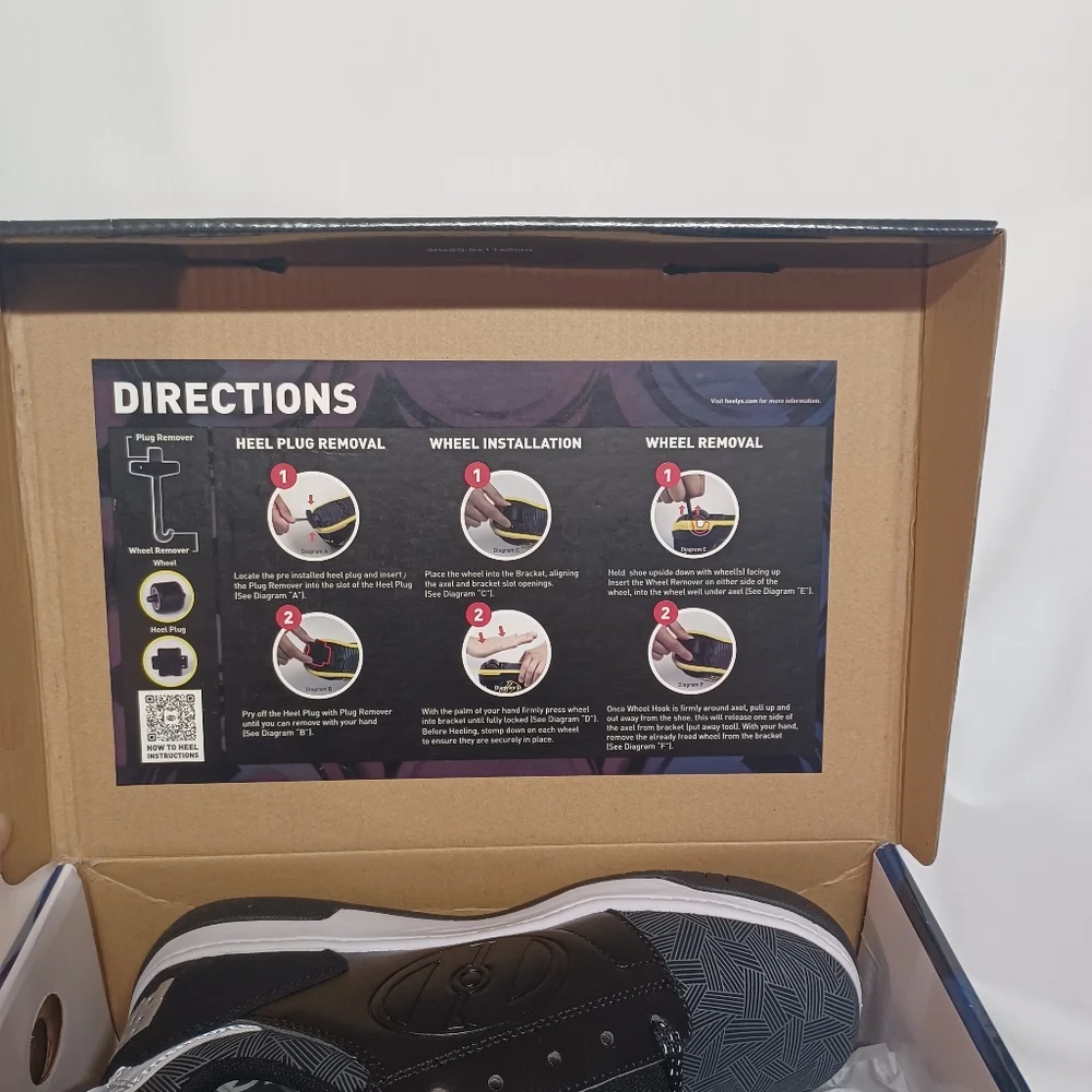 Heelys avengers black
